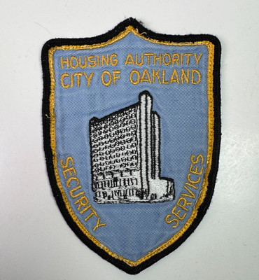 Oakland Housing Authority California CA Patch N2H