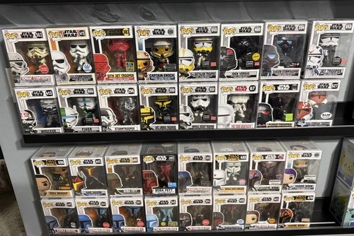 Funko Pop Star Wars Lot of 87 W/ Protectors