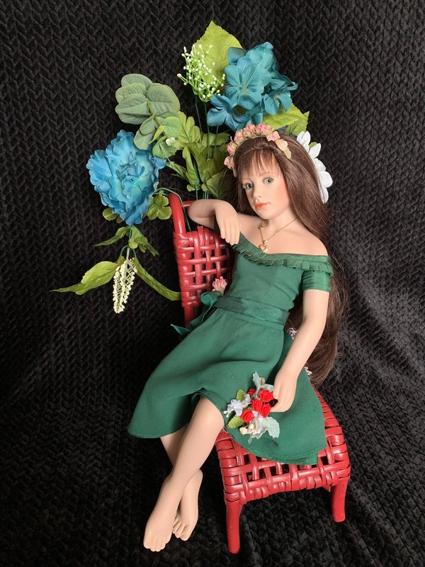OOAK Original Proto Porcelain Doll ~JUSTINE~ by Artist Catherine Mather