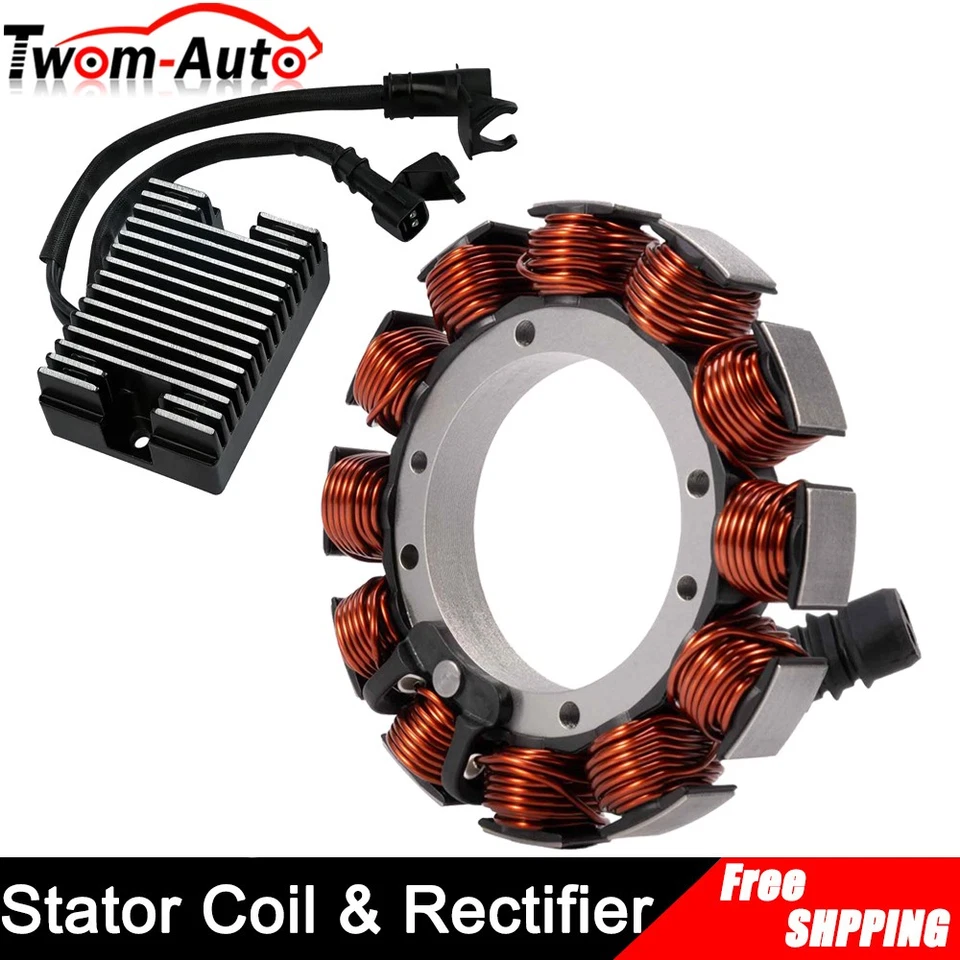 Катушка статора и регулятор выпрямитель для 1994-1999 Harley Sportster XLH 883 1200 96 - Изображение 3 из 4