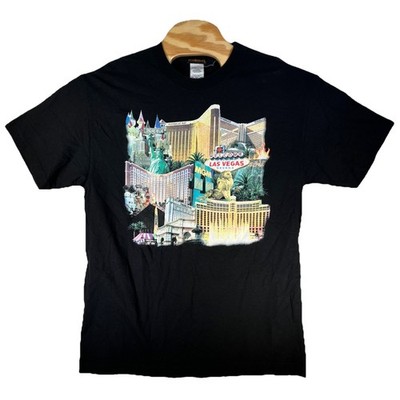 MGM Mirage Las Vegas Shirt Mens Sz Large Excalibur Luxor Treasure Island Casino