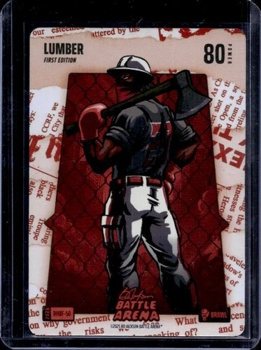2026 Bo Jackson Battle Arena Griffey Lumber Red Headlines Battlefoil #RHBF-50