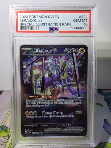 Miraidon ex graded PSA 10 for sale on eBay