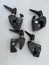 Lot of 4 Impact EC0519 CC-106R Super Clamp With Ratchet Handles Film grip Gear