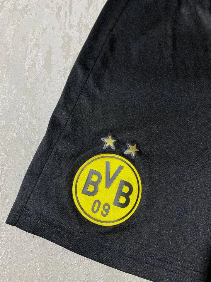 Pantalones cortos Puma BVB Dortmund XL negros Borussia para hombre Foto 4 de 4