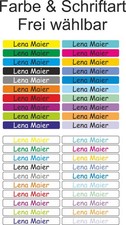 350 St&uuml;ck Stifte 35x6mm Names / Aufkleber Schule Kindergarten Kita Etiketten E61