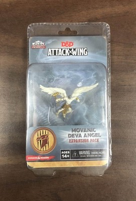 Dungeon and Dragons Movanic Deva Angel Expansion Pack D&D Attack Wing Figure NEW