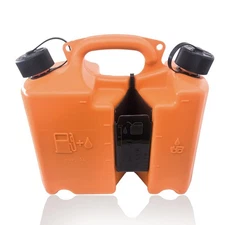 Fuel Container with Spill Proof Smart Control Spout with Bonus Spout Extender 