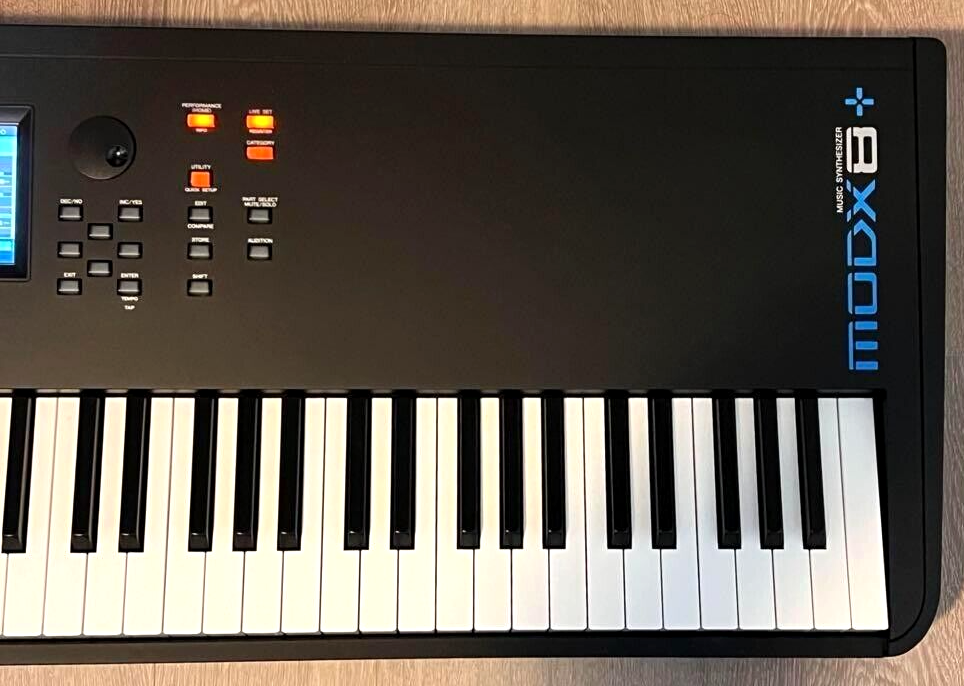 New Yamaha MODX8+ 88 GHS-Weighted Key workstation synthesizer From
