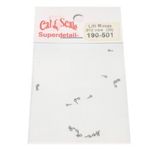 Cal Scale 190-501 Lift Rings - .012" Wire (20) HO Scale