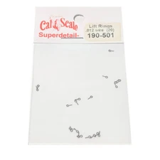 Cal Scale 190-501 Lift Rings - .012" Wire (20) HO Scale