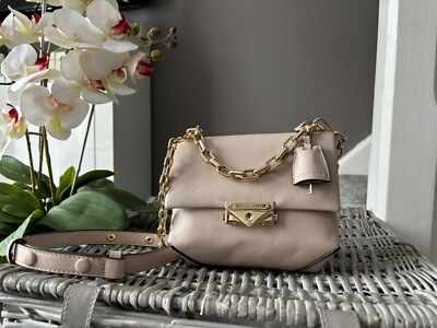 Michael Kors Mini CECE Echtleder Soft Pink Handtasche Schultertasche