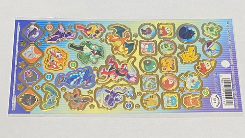 Pokemon Stickers Shopro 1 Japan 9cm x 20cm - Picture 5 of 5