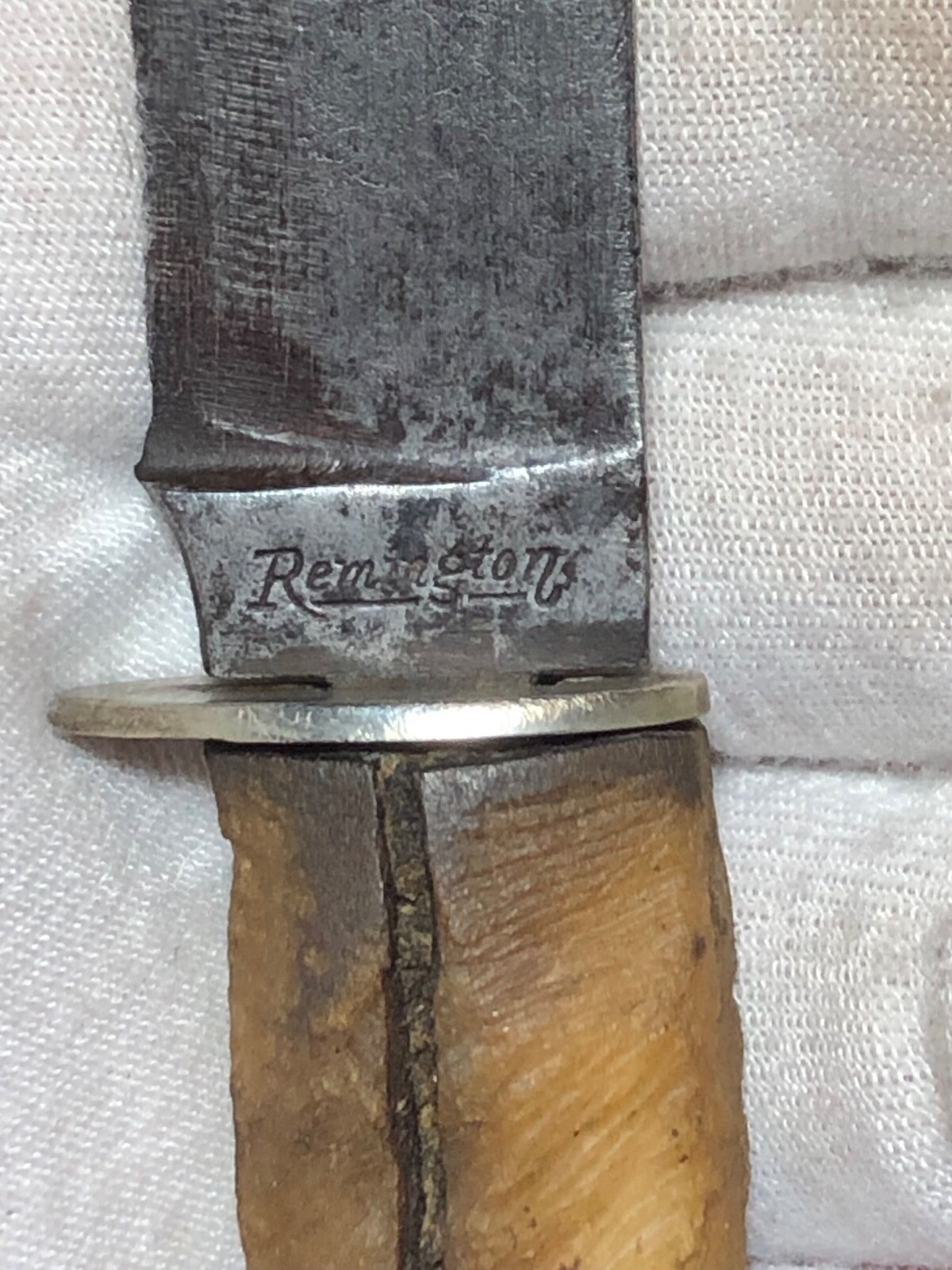 Vintage Remington Fixed Blade Hunting Knife RH 73 eBay