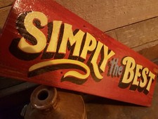 Fairground Carnival Wooden Vintage Style Sign