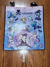 NYCC 2024 Exclusive Tokidoki Vinyl Bag Tote Backpack w/ Fan Mystic Nights Wicked