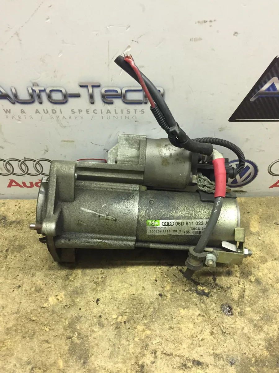 Starter Motor 06D 911 023 A Audi A4 B7 Avant 2.0TFSi 6 Speed