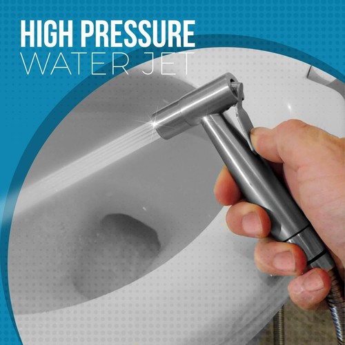 Toilet faucet Handheld Handheld Diaper Sprayer Shower Bidet Spray Hose Holder - Picture 5 of 12