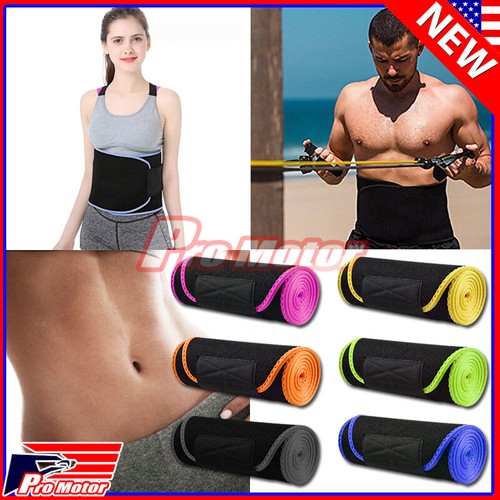 Men Sweat Waist Trainer Vest Weight Loss Neoprene Body Shaper Slimming Sauna - Picture 6 of 15