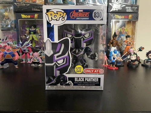 Funko Pop Target 2021 exclusivo Black Panther 830 brilla en la oscuridad