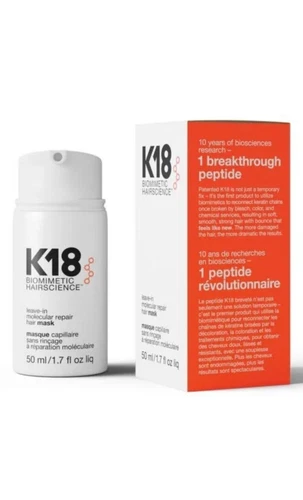 2 X K18 Leave-in Molecular Repair Hair Mask For All Hair Types Hair Care 50ml AU - Picture 10 of 13