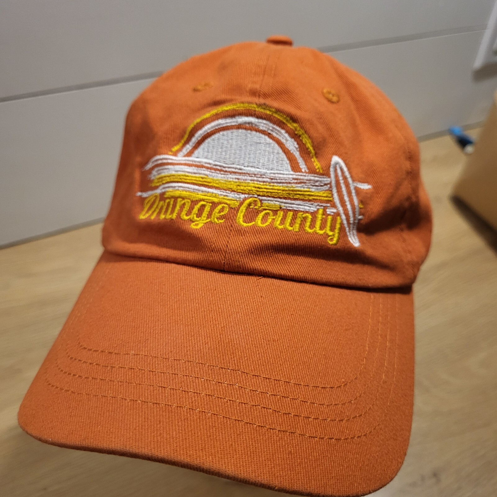 Orange County Hat Strapback Baseball Vintage Deck… - image 2