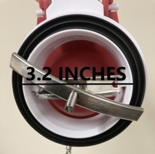 TOTO Adjustable Flush Valve, 3.2 Inch One Piece Toilet with Silicone Flapper