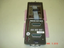 MCT-1 BREAK OUT BOX BY IDE CORP W/ A FEW LEADS AND DB25 CABLE