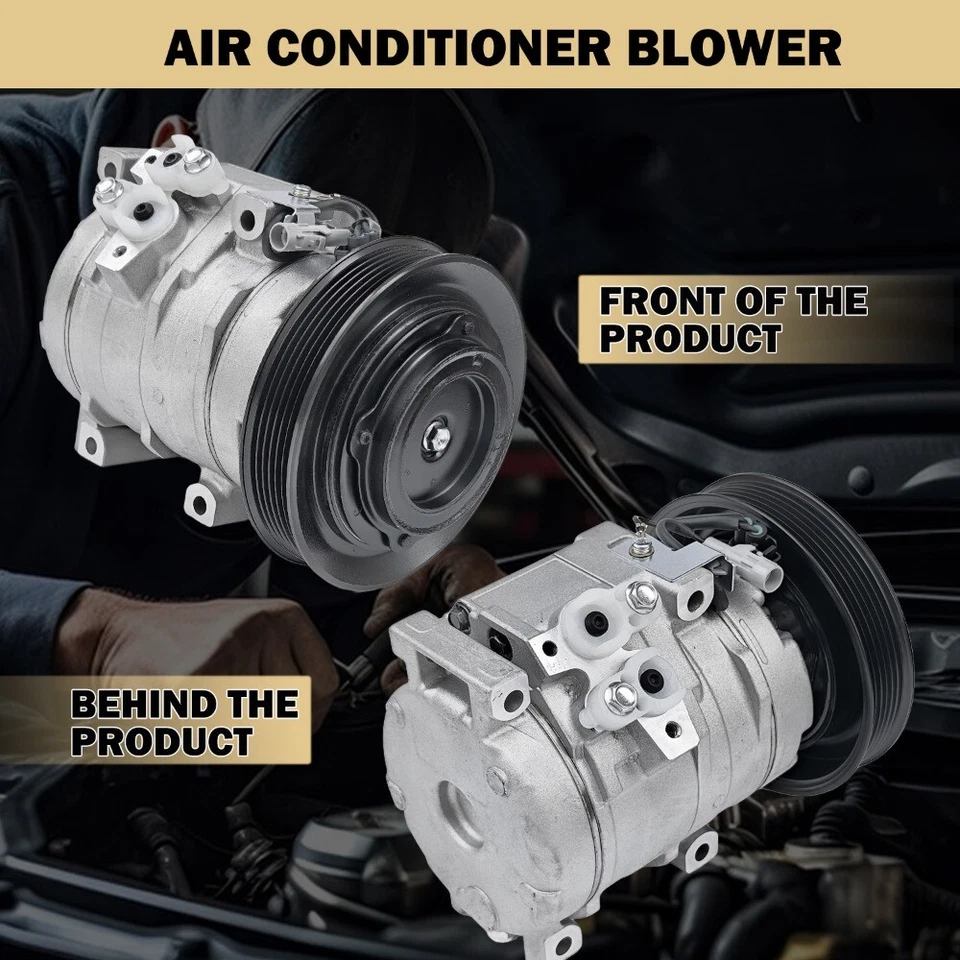 Compresor de aire acondicionado para Toyota Corolla para Matrix 1,8 L 2003-2005 2006 2007 2008 Foto 2 de 4
