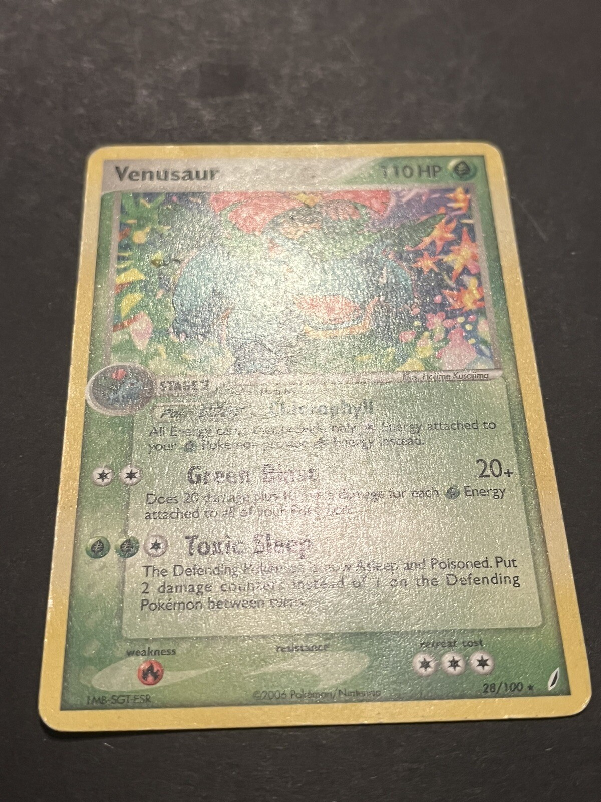 Venusaur 28/100 EX Crystal Guardians Non Holo Rare Pokémon Karte eBay