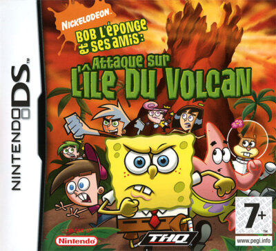 Nintendo DS - Spongebob & Friends: Battle for Volcano Island Modul