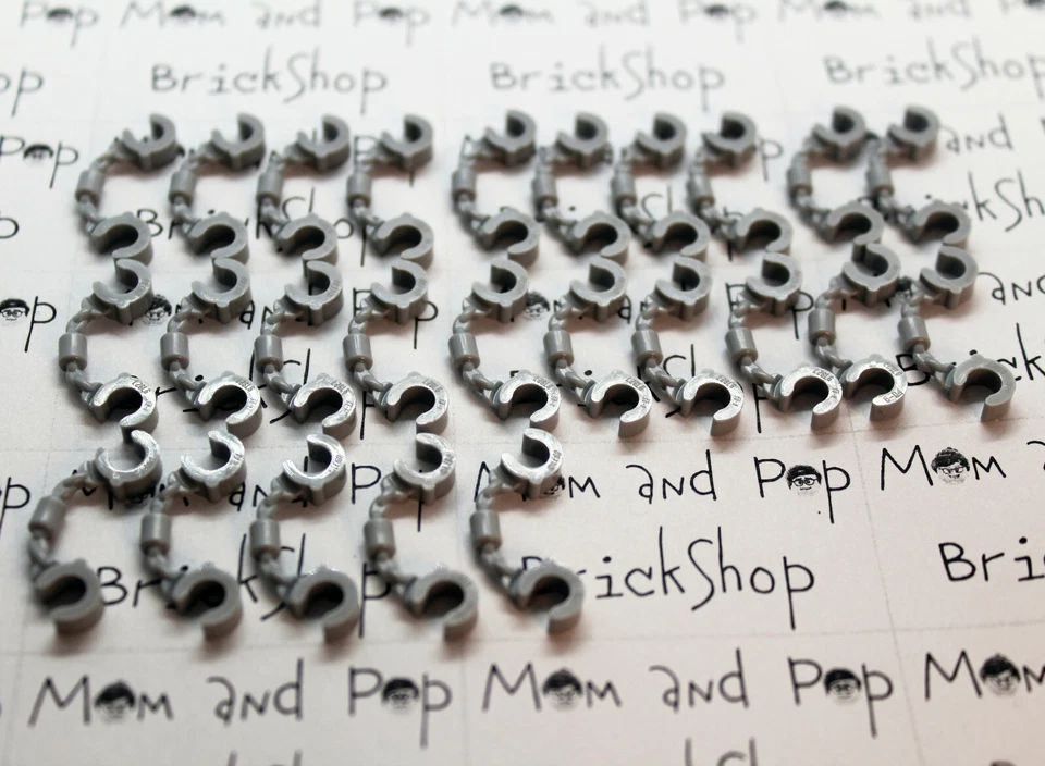 LEGO Esposas x25 Lote Gris Minifigura Accesorio Foto 3 de 4