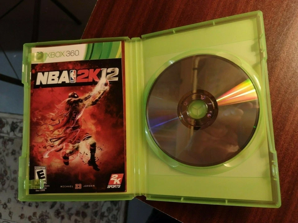 Rare! NBA 2K12 (Microsoft Xbox 360, 2011) with No. 32 Magic Johnson Cover Art - Image 3 of 3