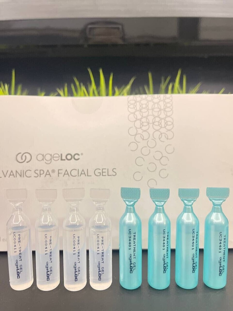 Authentic Nuskin Nu Skin ageLOC Galvanic Spa Facial Gels 4 Authentic Nuskin Nu Skin ageLOC Galvanic Spa Facial Gels 4