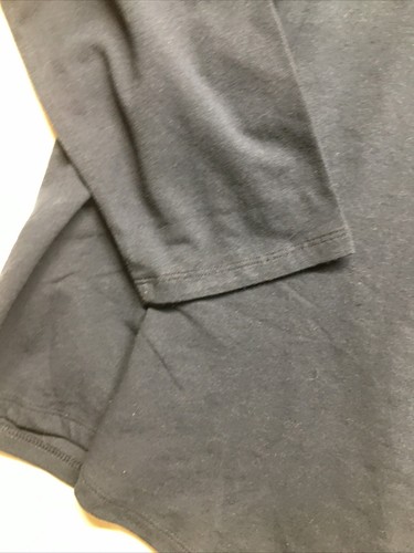 TERRA & SKY Core Scoop Tee Dark Navy Long Sleeve 4X (28W-30W) NWT - Picture 2 of 12