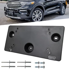 For 2020 21 22 23 2024 Ford Explorer Front License Plate Mounting Bracket Holder