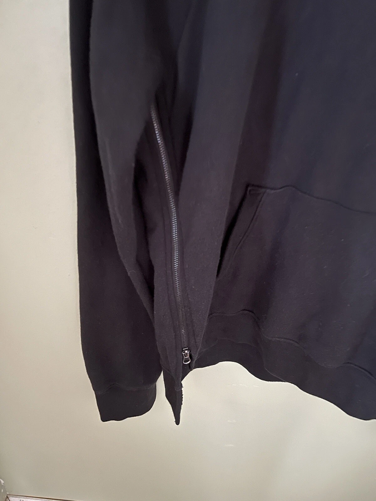 UNDERCOVER Felpa con cappuccio pullover donna Victoria's Secret nero bianco lettere piccole