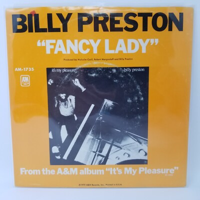 Billy Preston Fancy Lady 45rpm 7