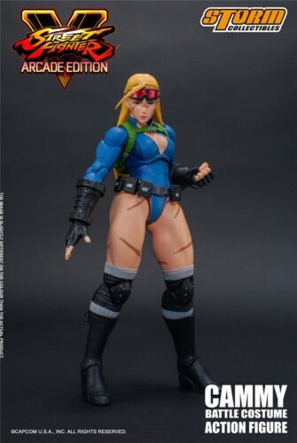 Storm Toys Street Fighter Cammy White Action Figure Model In Stock 1/12 Scale - Picture 5 of 7