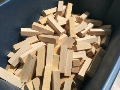 (26)1'' x 1'' x 4'' Solid Basswood Carving Turning Wood Blocks