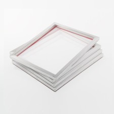 4x 72T Cornice Setaccio 61x51cm A3 + Per Serigrafia A Tessili O.Plastica