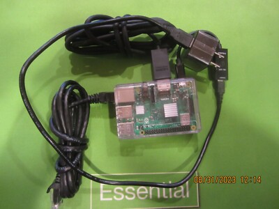 {Raspberry Pi 3 Model B+,Quad Core 1.4GHz CPU, 1GB Ram} w/ case + accessories