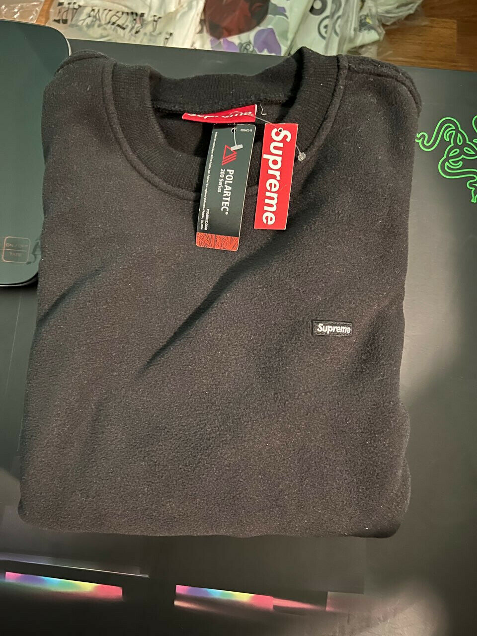 Supreme Small Box Crewneck Black S