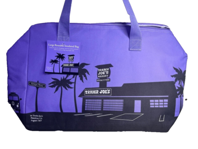 Trader Joe's Insulated Tote Freezer Cooler Bag Market Shopper XL