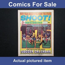SHOOT! football soccer magazine 04 January 1975 (LOT#11740)