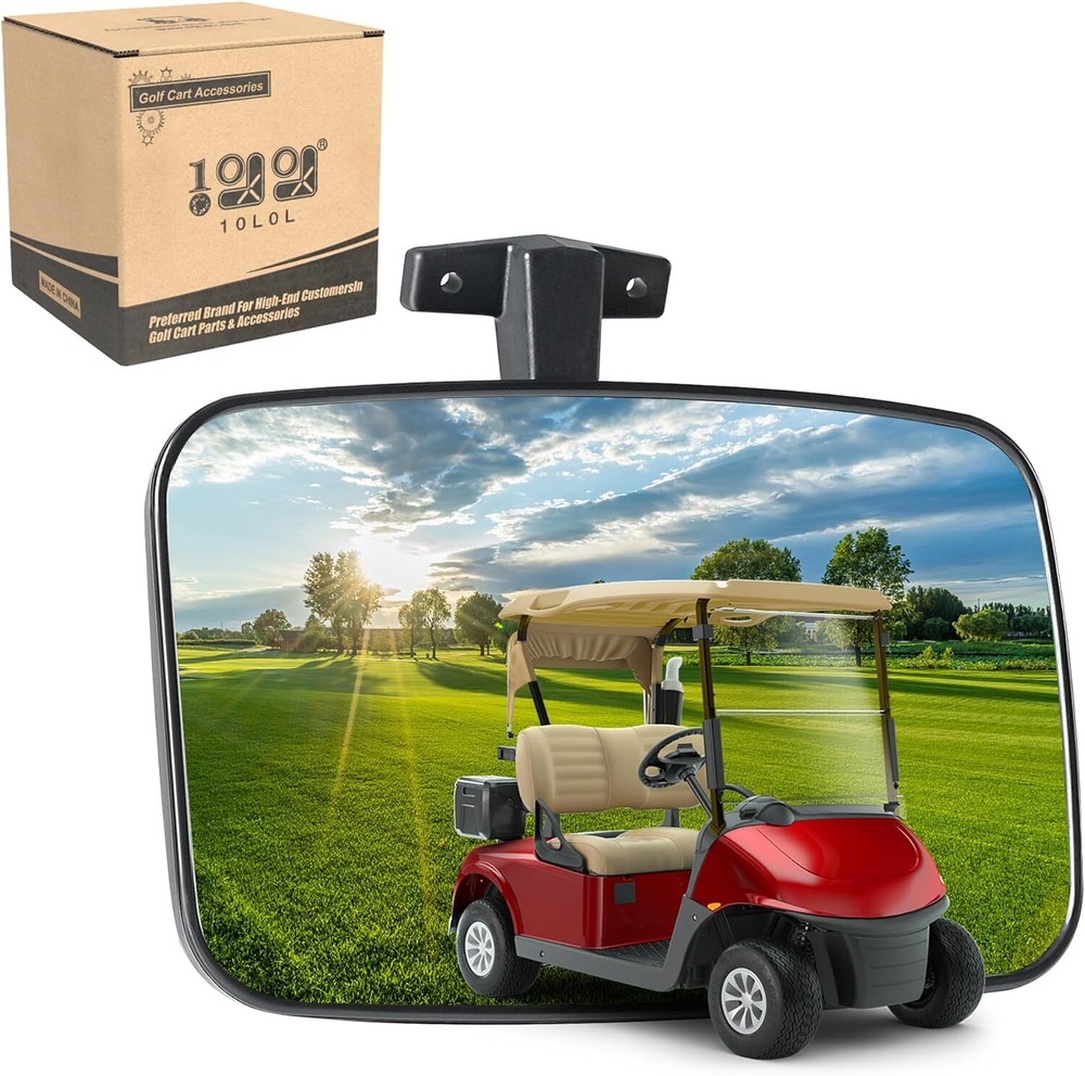 Universal Golf Cart Rear View Mirror for EZGO Club Car and other
