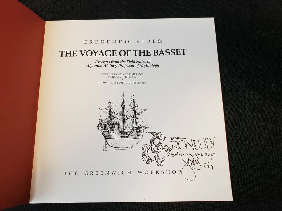 James C. Christensen Signed Inscribed Original Sketches & 24 Angel's Gift Prints - Image 4 of 4