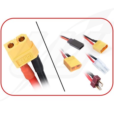 ES- Absima Charging Cable XT60 - XT90/XT60/T-plug/Tamiya/FUT/JR - 3040057