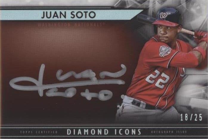 2023 Topps Diamond Icons - Juan Soto #AC-JSO for sale | eBay