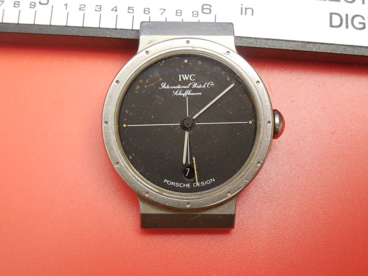 IWC SCHAFFHAUSEN TITANIUM PORSCHE DESIGN SPORTIVO LADIES